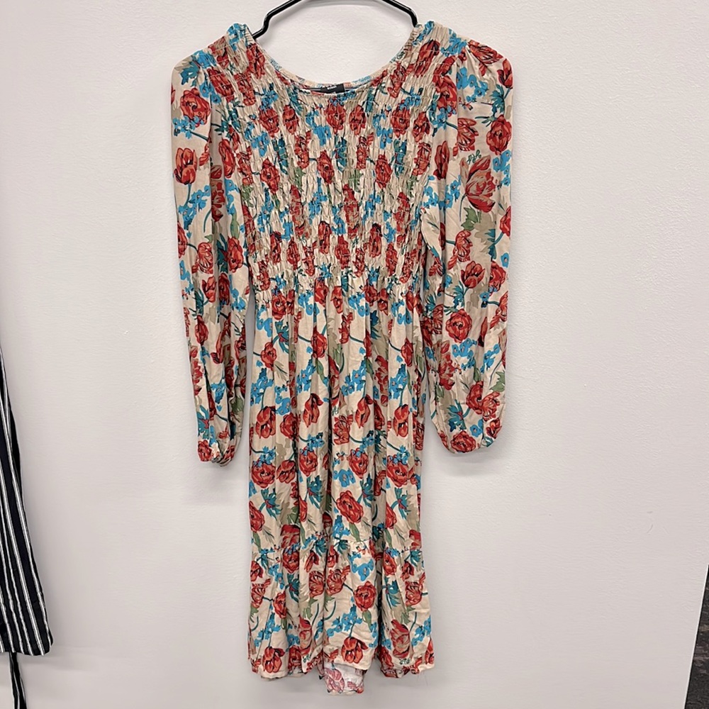 Longsleeve Rose Dress